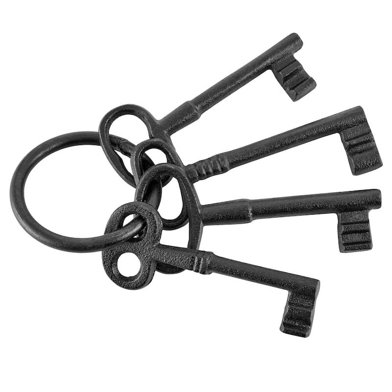 Keys on Ring Sculpture - Wall or Tabletop Display