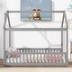 preview thumbnail 3 of 7, Twin Size House Bed Platform Bed,Multiple Uses