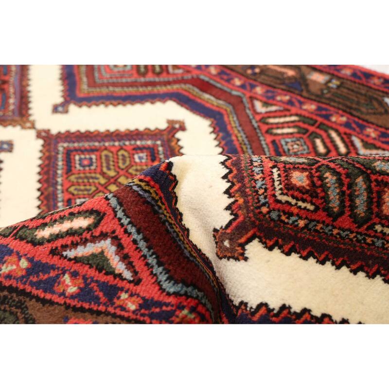 ECARPETGALLERY Hand-knotted Konya Anatolian Cream Wool Rug - 2'7 x 9'4