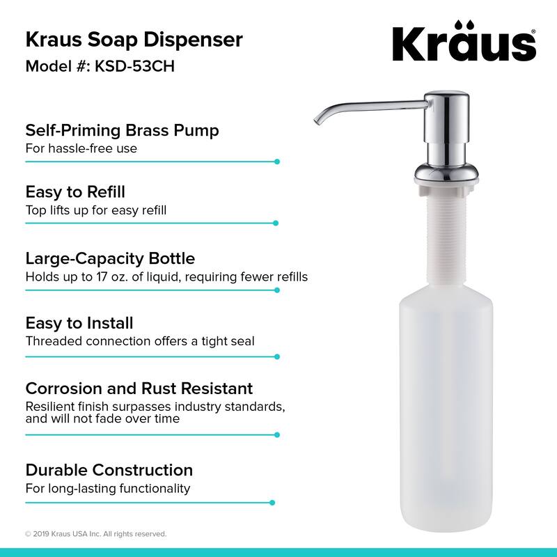 Kraus Kitchen Soap Dispenser