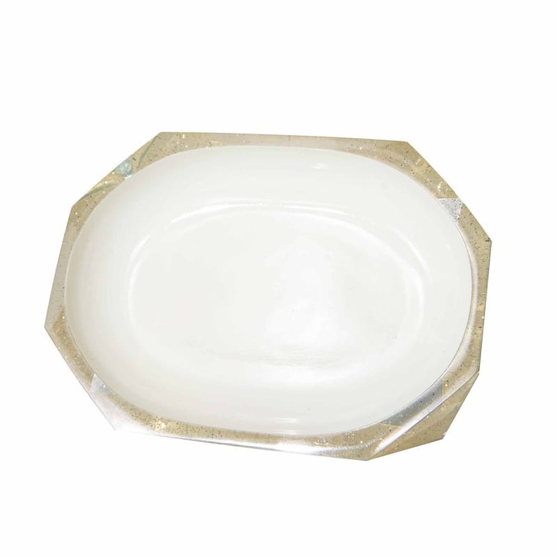 Sparkles Home Faceted Soap Dish - Glitter