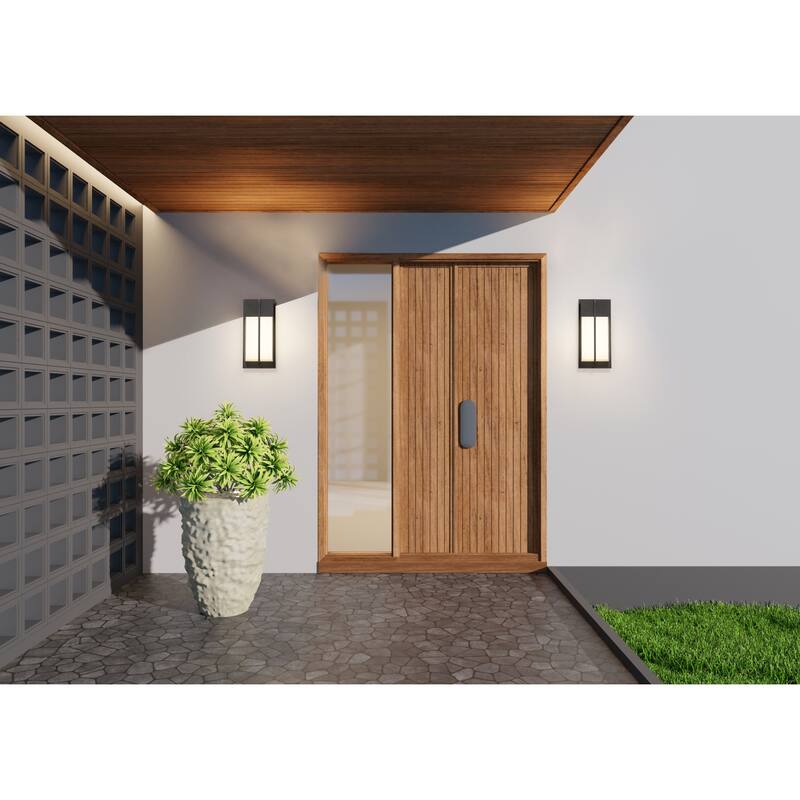 Z-Lite 5014S-LED Nyx 13" Tall Marine Grade Outdoor Wall Sconce