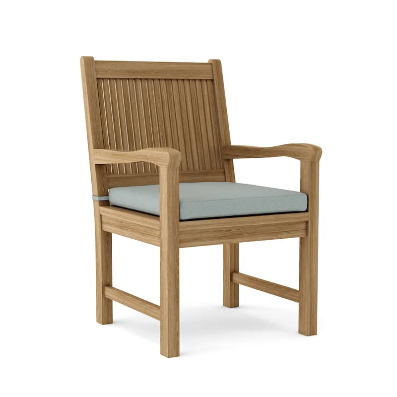 Chester Teak Outdoor Dining Chair - N/A
