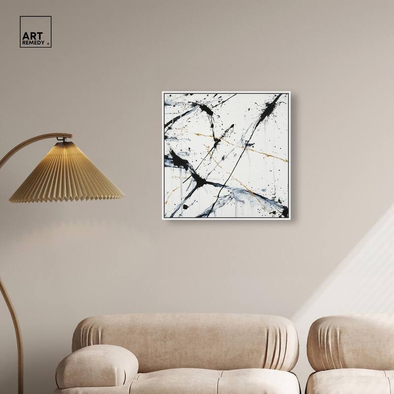 Splintered Impact I Canvas by Art Remedy