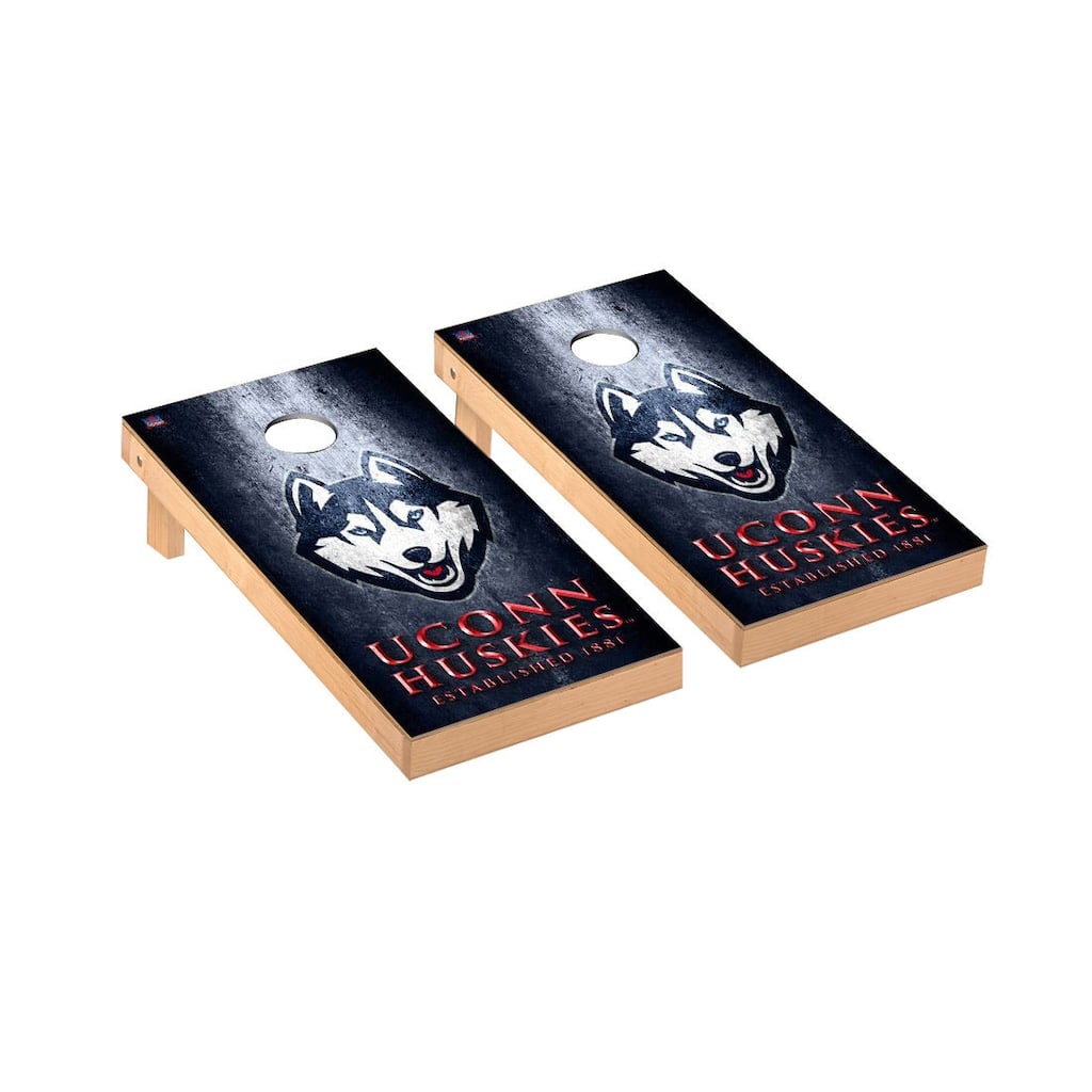 Connecticut UCONN Huskies Museum Cornhole Board Set