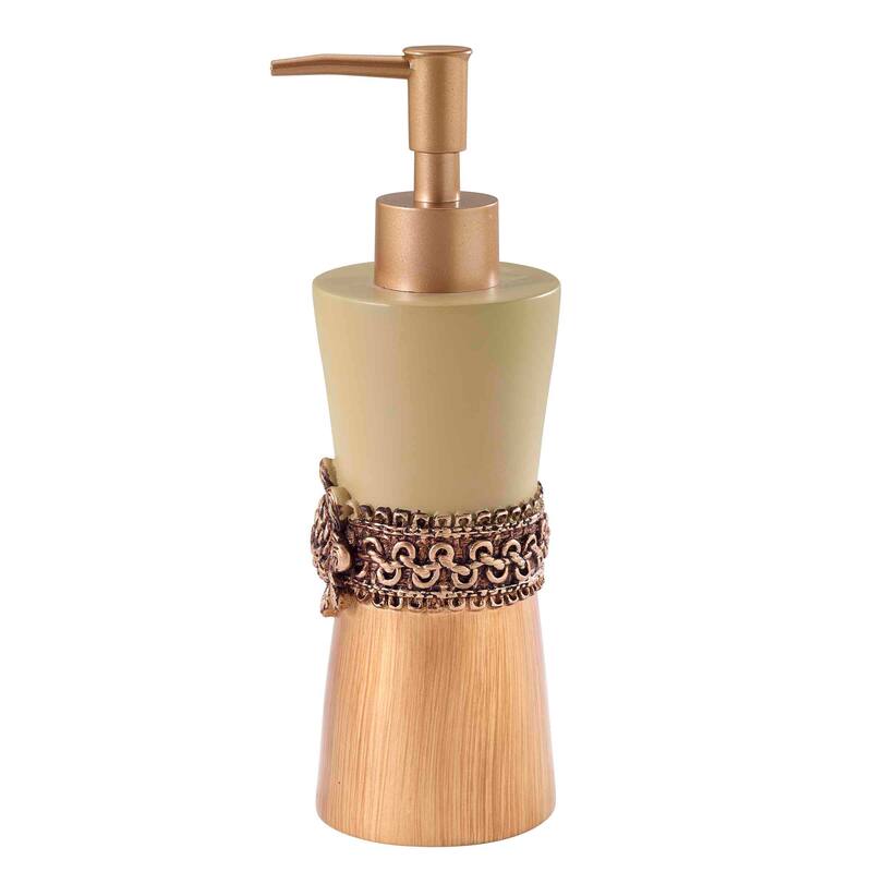 Avanti Linens Braided Medallion Lotion Dispenser - Gold - Lotion Dispenser