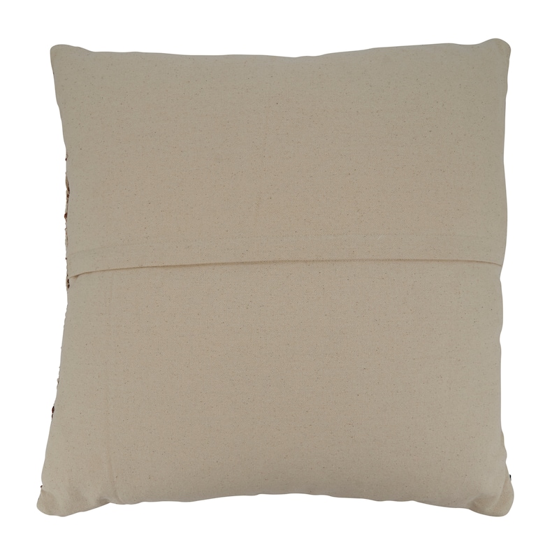 Chindi Pillow With Stripe Design, 20"x20"