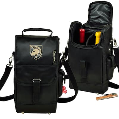 NCAA Army Black Knights Two Bottle Wine Tote w/Corkscrew