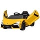 preview thumbnail 10 of 8, Yellow Lamborghini Revuelto Kids 12V Electric Ride-On Car with Spring Suspension, Auxiliary Wheels, and Remote Control