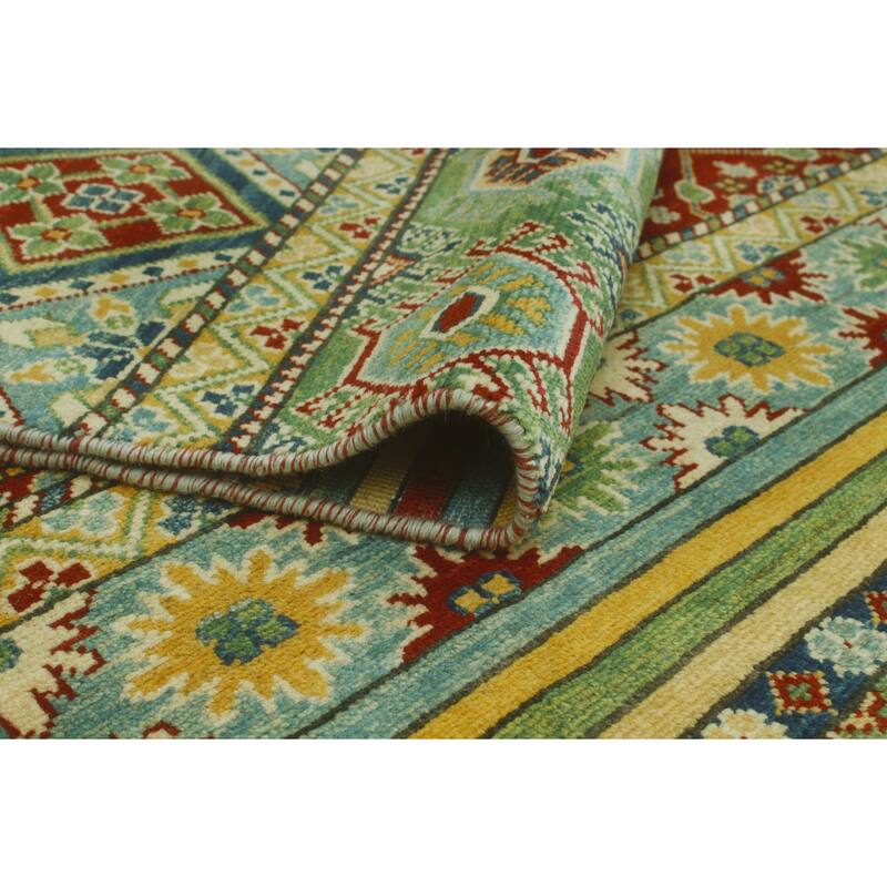 Kazak Nathanie Red/Ivory Rug - 8'10" x 11'5"