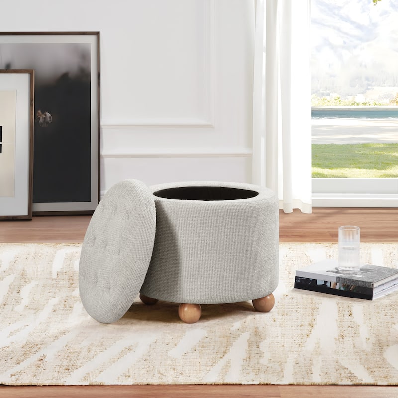 Naomi Storage Ottoman