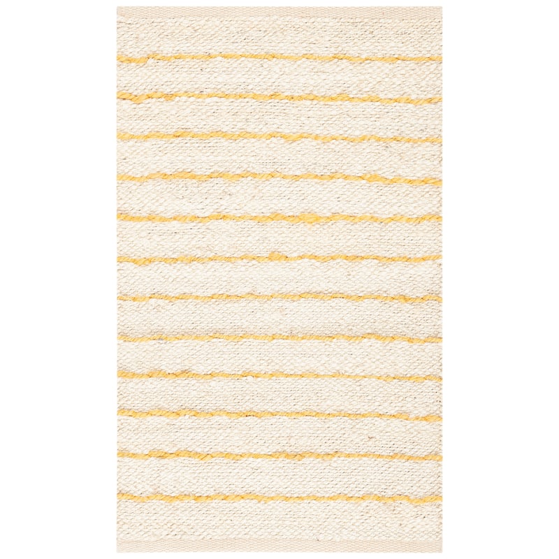 SAFAVIEH Handmade Natural Fiber Kamora Jute Rug - 5' x 8' - Gold/Natural