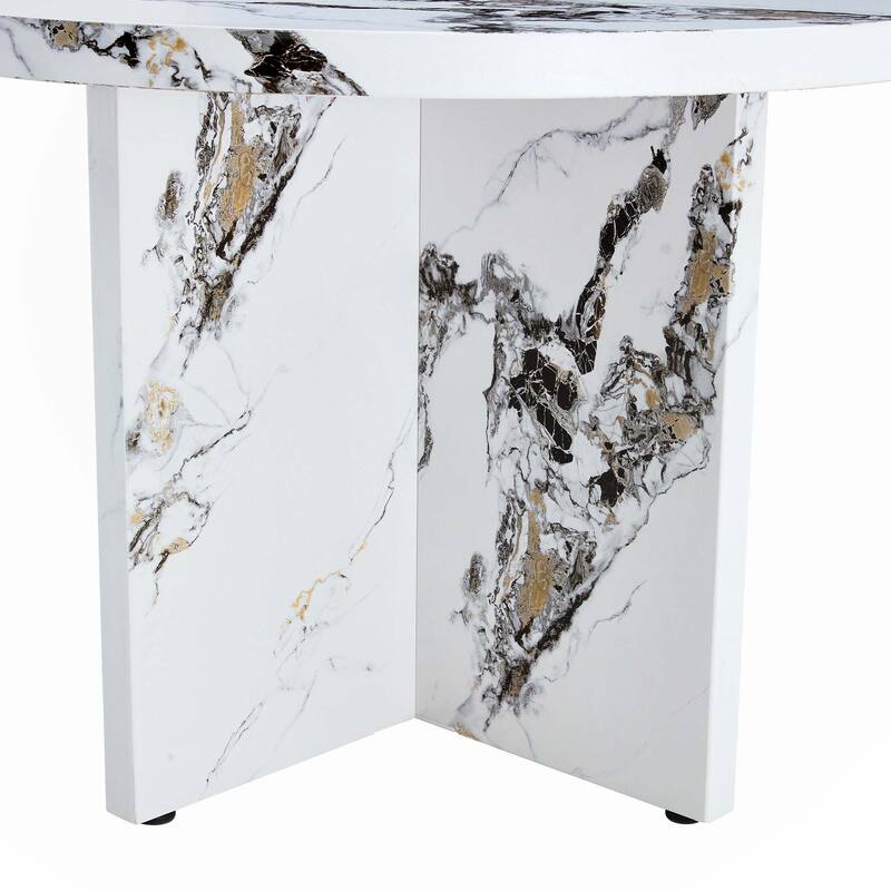 Round Dining Table for 4-6
