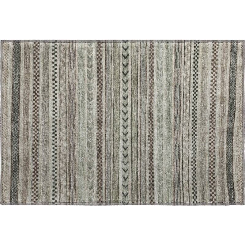 Premium Washable Super Soft Boho Stripes Mayfield Rug