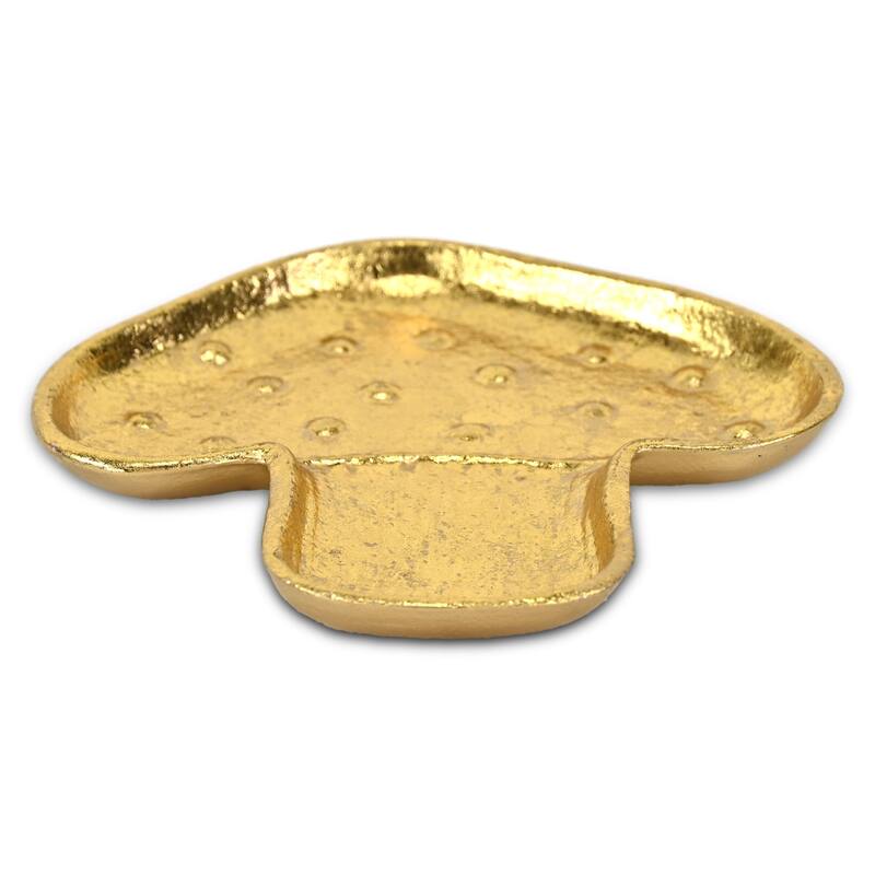 Cressida 7" Cast Iron Mushroom Catchall Dish - N/A