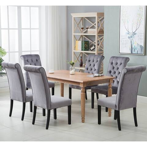 Buy Set Of 6 Kitchen Dining Room Chairs Online At Overstock Our Best Dining Room Bar Furniture Deals