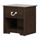 preview thumbnail 14 of 15, South Shore Navali 1-Drawer Nightstand