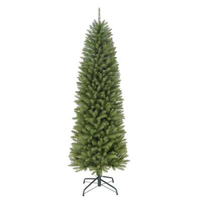 Puleo International 7' Pencil Fraser Fir Artificial Christmas Tree