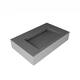 Pyramid Solid Surface Wall-Mounted Bathroom Sink