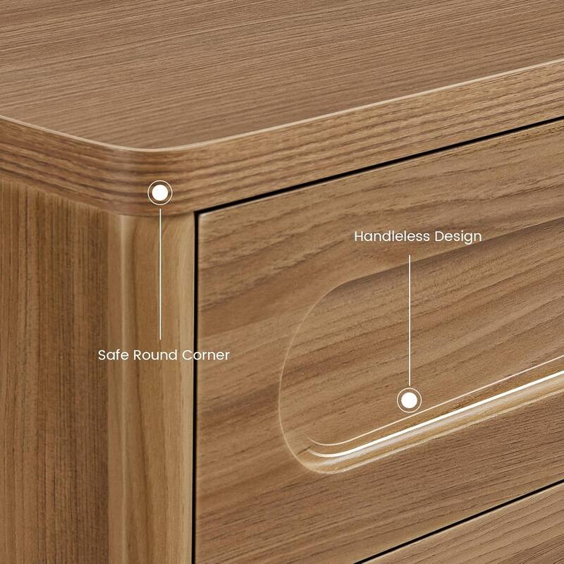 Buffet Sideboard Cabinet with Storage 2 Doors Adjustable Shelves