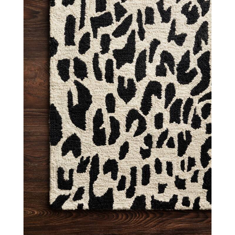 Alexander Home Zawadi Moroccan Leopard Wool Area Rug