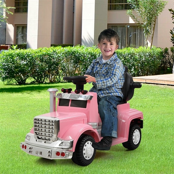 Best Ride On Cars Mini 3 in 1 Push Car pink - 7'6" x 9'6". Opens flyout.