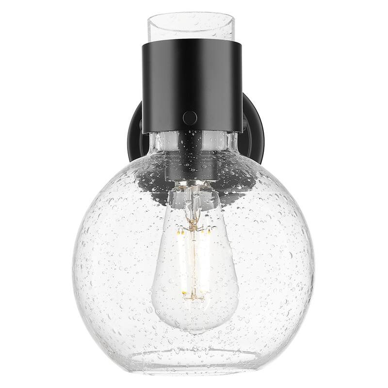 Innovations Lighting 464-1W-G464B-7SDY Lawton Sphere 9" Tall Bathroom