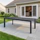 Option Black - 83.86 inches long