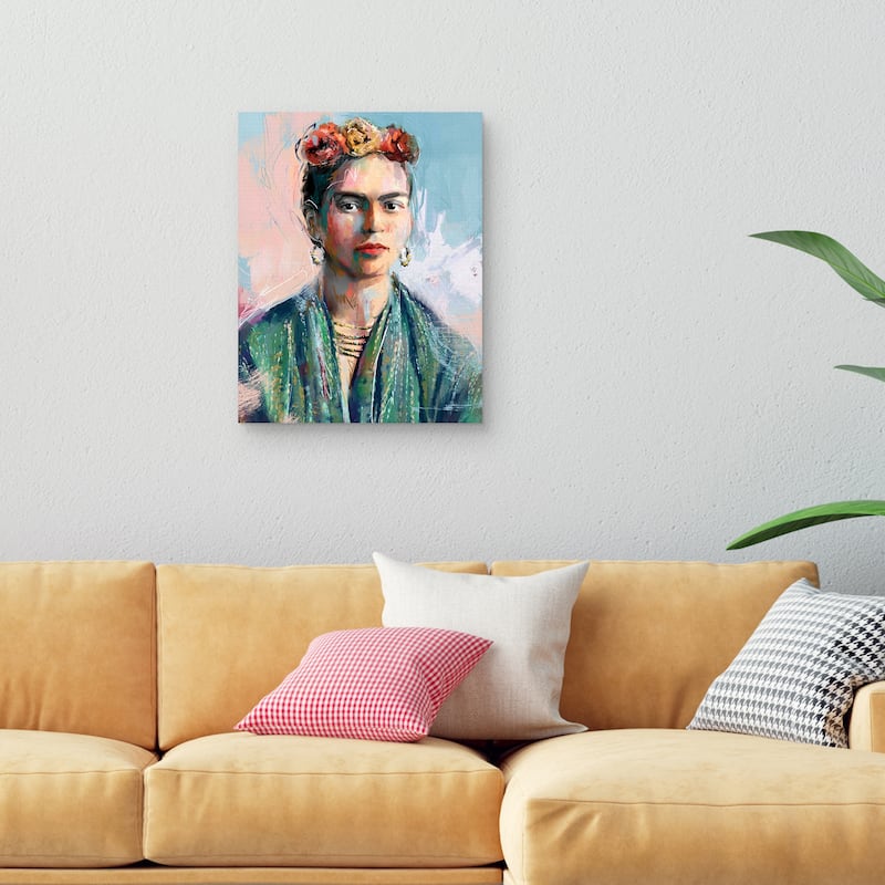 Perfectly Frida by Studio Arts Canvas Art Print
