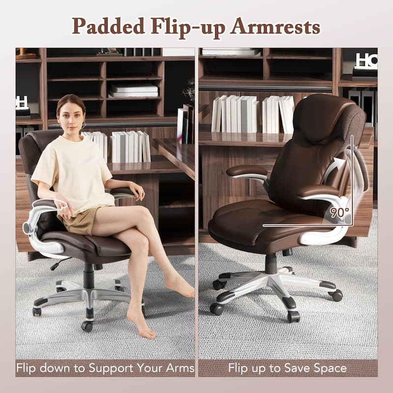 Executive Office Chair Swivel Task Chair High Back Home Office Chair