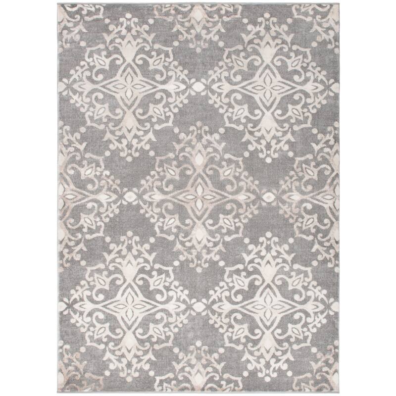Galleria Monica Gray Mosaic Rug - 7'10"x9'10' - Grey