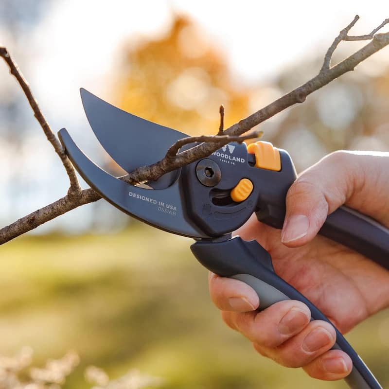 Woodland Tools Heavy Duty Adjustable Bypass Pruning Shears
