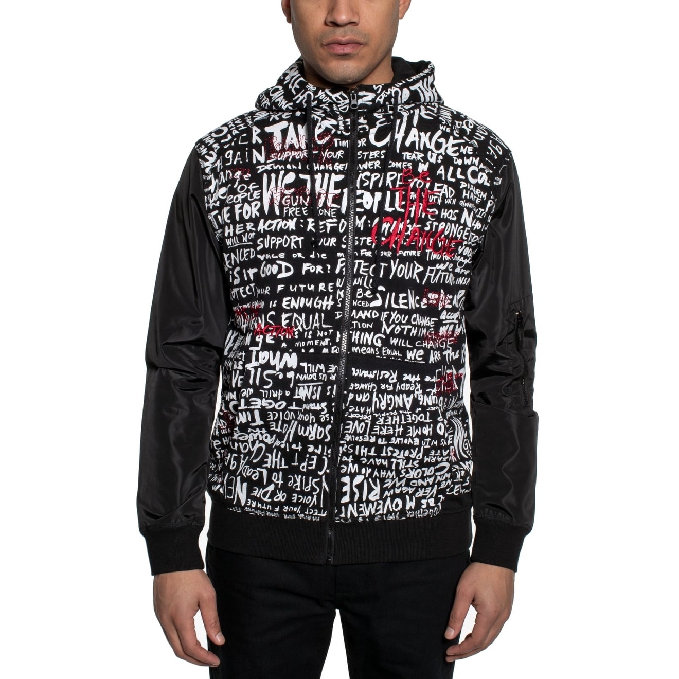 Shop The Best Deals on All Sean John Products Overstock Sean John Men's Travel Velour Zip Front Hoodie, Created for