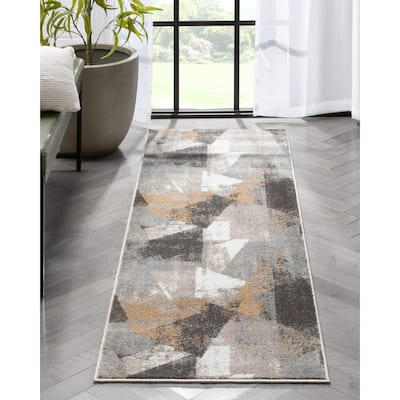 Well Woven Verity Kye Abstract Geometric Modern Area Rug