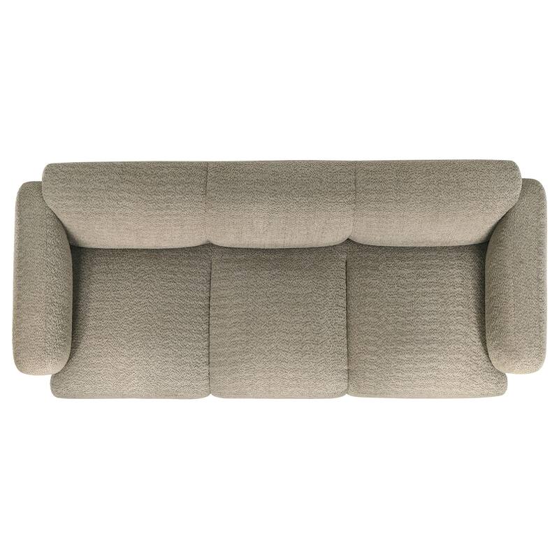 Dorset Upholstered Round Track Arm Sofa Set - N/A