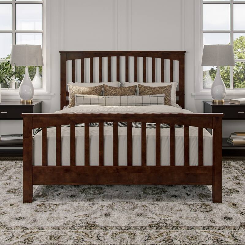 Brooklyn Foundation Bed Frame with Matching Footboard