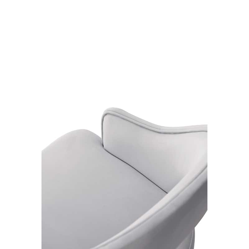 Manhattan Comfort Modern Carrington Velvet Dining Armchair