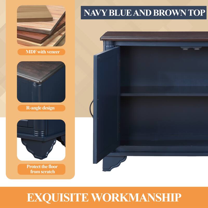 40"Console Table with Storage Shelf,Retro Entryway Table with Adjustable Storage Shelf,Sofa Couch Table for Hallway