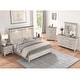 preview thumbnail 2 of 17, Roundhill Furniture Walcott 6-Piece Bedroom Set with Touch LED Lighting