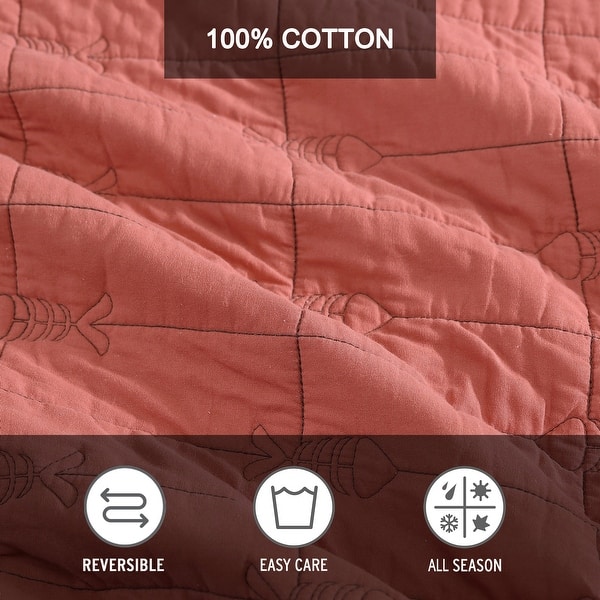 Eddie Bauer Troutdale Cotton Reversible Quilt Set Bed Bath & Beyond