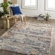 preview thumbnail 1 of 23, Livabliss New Mexico Bohemian & Eclectic Area Rug Denim - Rectangle - 2' x 2' 11"