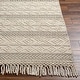 preview thumbnail 3 of 5, Livabliss Kiriath Handmade Bohemian Stripe Wool Blend Area Rug