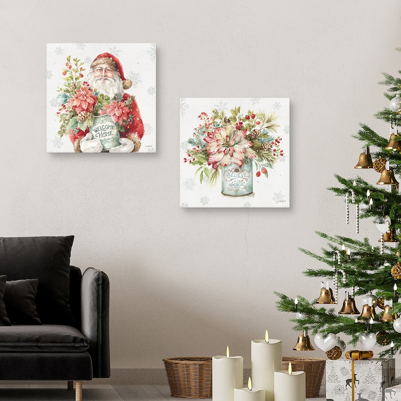 Our Christmas Story II, V by Lisa Audit Canvas Art Print Set