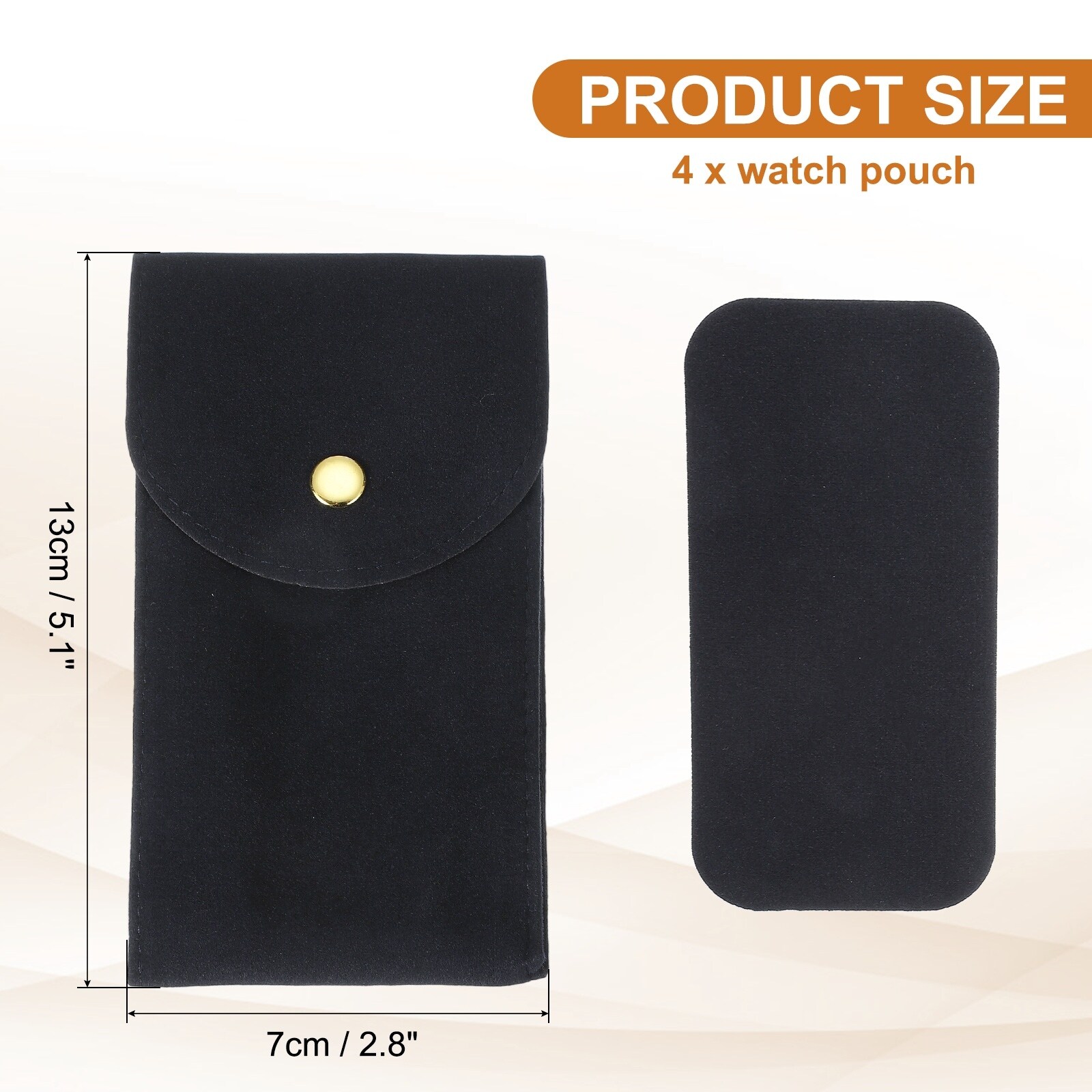 Watch Pouch, Portable Watch Case