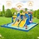 preview thumbnail 6 of 8, Bouncy House with Dual Slide,Water Guns and Trampolines