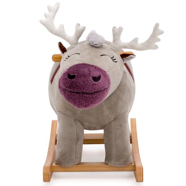 Frozen Ii Sven Plush Rocking Horse By Delta Children N A Overstock 32603926