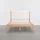 preview thumbnail 49 of 48, Spruce & Spring Mason Upholstered Platform Bed Frame with Headboard
