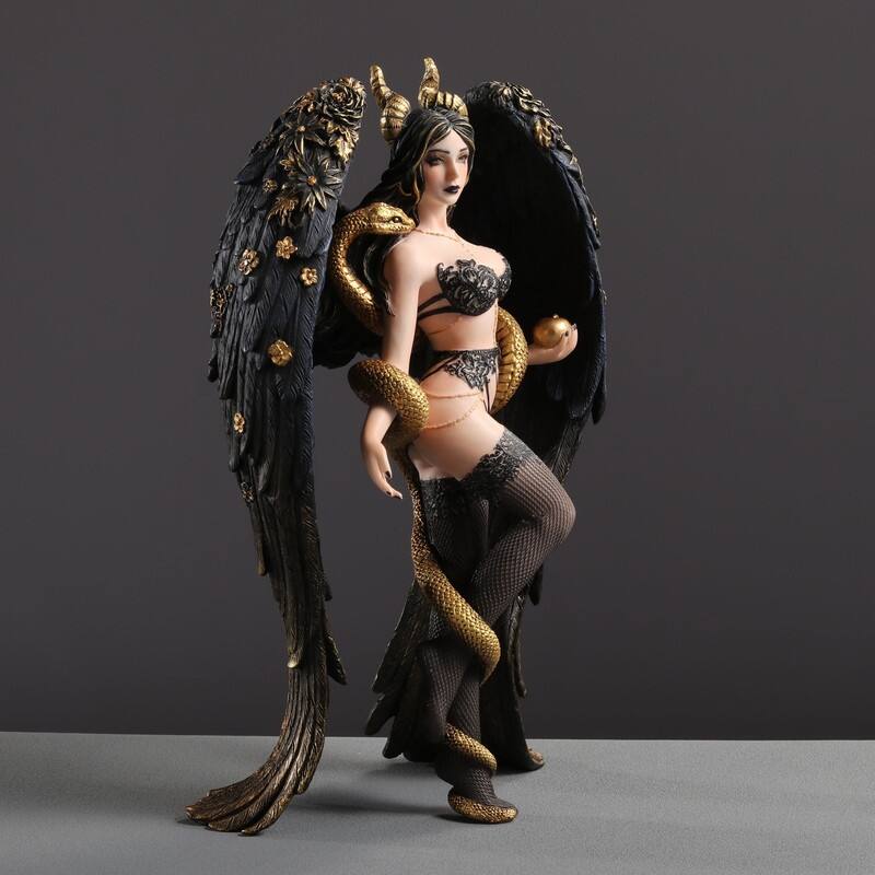 10.63 inches Height Polyresin Lilith the First Temptress Multicolor Finish Figurine