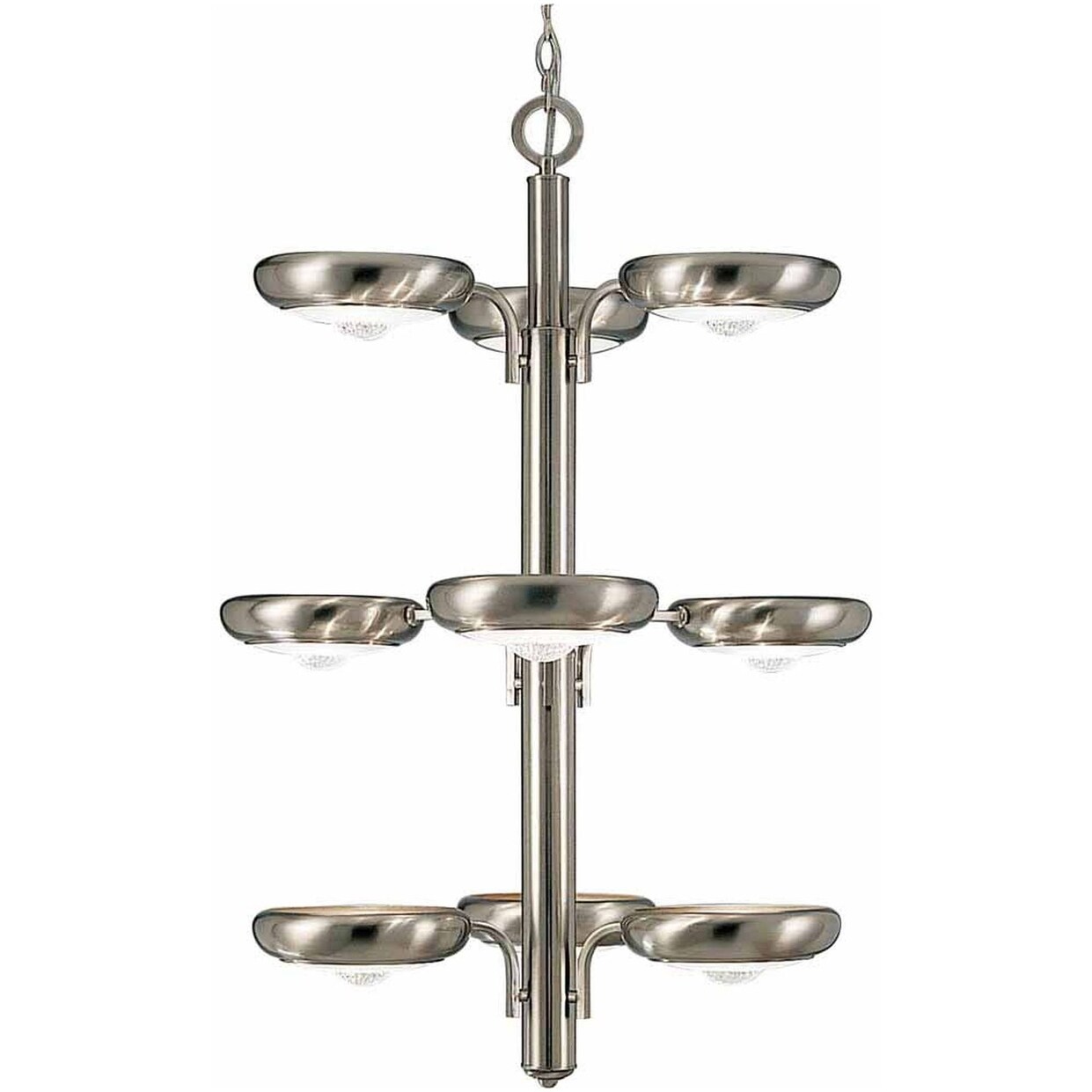 Volume Lighting V7339  Pico 9 Light 27" Wide Chandelier - Chandeliers For Bedrooms by Overstock.com