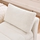 preview thumbnail 13 of 38, 66"W Teddy Storage Bench for Bedroom End of Bed with Arm and Two Pillows